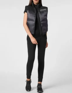Donna | Giacche^Plein Sport Padded Vest Leopard