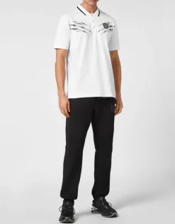 T-shirts^Plein Sport Piquet Polo SS Scratch