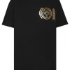 T-shirts^Plein Sport Cotton T-shirt Round Neck SS Lamina Tiger