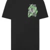 T-shirts^Plein Sport Cotton T-shirt Round Neck SS Tiger
