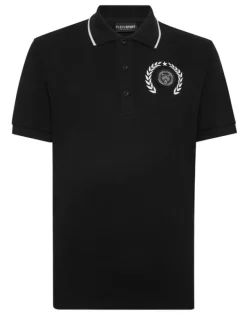 T-shirts^Plein Sport Polo Shirt Slim Fit SS Carbon Tiger