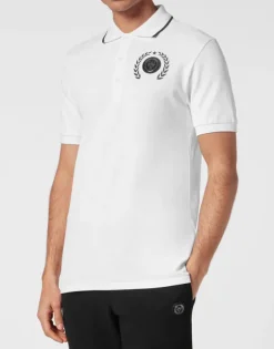 T-shirts^Plein Sport Polo Shirt Slim Fit SS Carbon Tiger