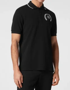 T-shirts^Plein Sport Polo Shirt Slim Fit SS Carbon Tiger