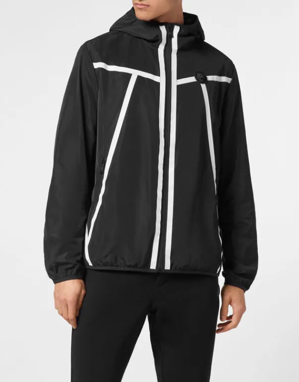 Giacche^Plein Sport Reflex Nylon Windbreaker