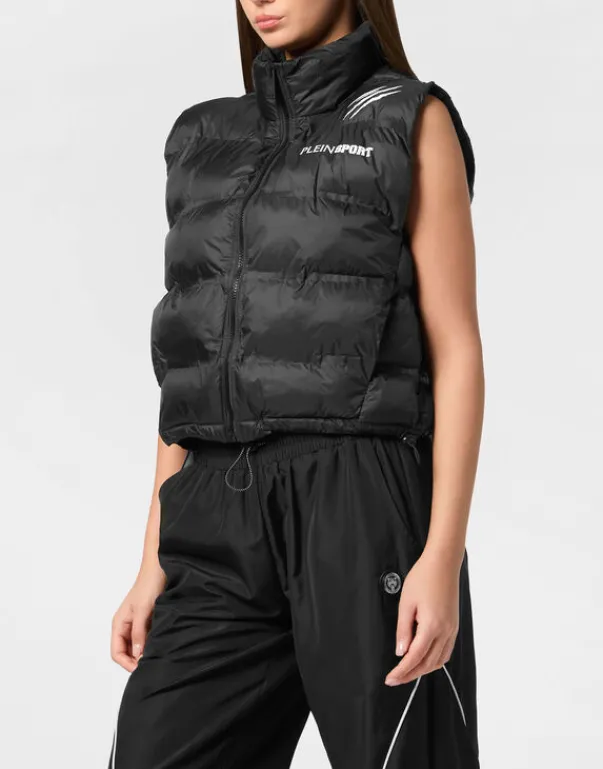 Donna | Giacche^Plein Sport Reversible Lightweight Padded Vest Scratch