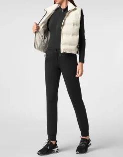 Donna | Giacche^Plein Sport Reversible Lightweight Padded Vest Scratch