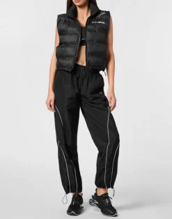 Donna | Giacche^Plein Sport Reversible Lightweight Padded Vest Scratch