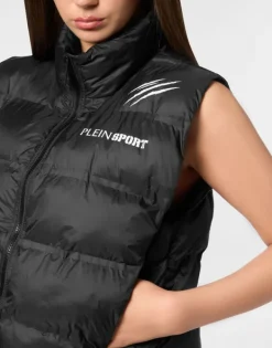 Donna | Giacche^Plein Sport Reversible Lightweight Padded Vest Scratch