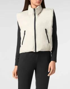 Donna | Giacche^Plein Sport Reversible Lightweight Padded Vest Scratch