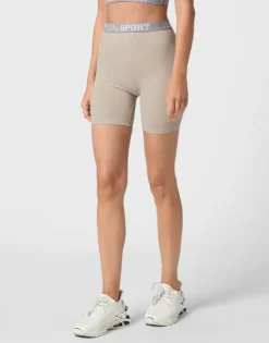 Abbigliamento Sportivo^Plein Sport Rib Seamless Biker Shorts Logo