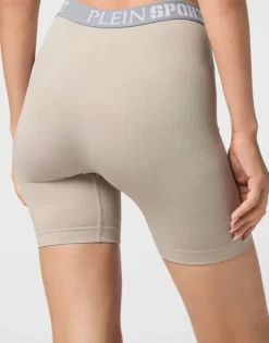 Abbigliamento Sportivo^Plein Sport Rib Seamless Biker Shorts Logo