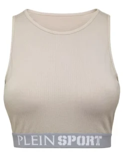 Abbigliamento Sportivo^Plein Sport Rib Seamless Training Sport Bra Logo