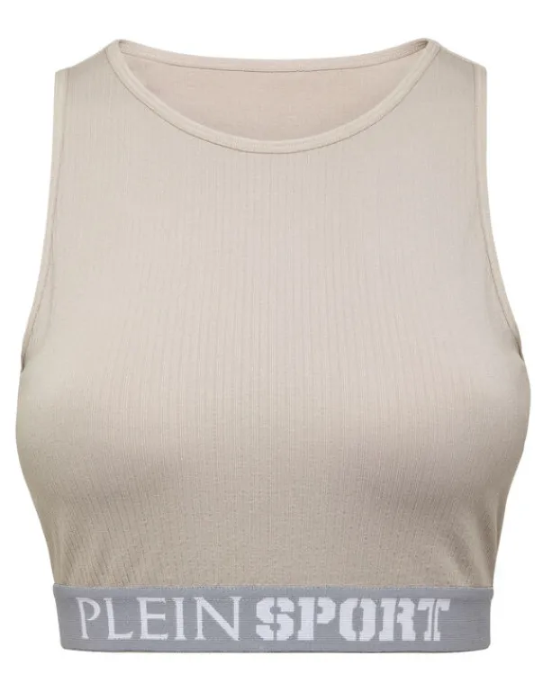 Abbigliamento Sportivo^Plein Sport Rib Seamless Training Sport Bra Logo