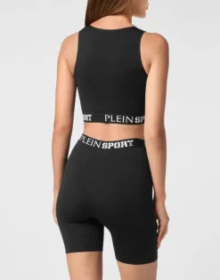 Abbigliamento Sportivo^Plein Sport Rib Seamless Training Sport Bra Logo