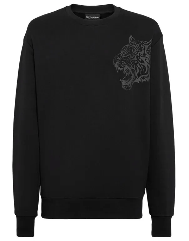 Abbigliamento Sportivo^Plein Sport Roundneck Sweatshirt Tiger