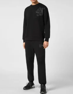 Abbigliamento Sportivo^Plein Sport Roundneck Sweatshirt Tiger