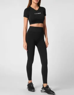 Abbigliamento Sportivo^Plein Sport Seamless Sport Leggings Logo
