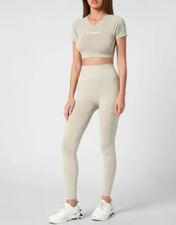 Abbigliamento Sportivo^Plein Sport Seamless Sport Leggings Logo