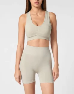 Abbigliamento Sportivo^Plein Sport Seamless Wide Straps Sport Bra Logo