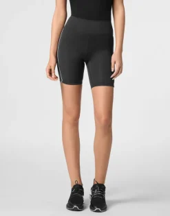 Abbigliamento Sportivo^Plein Sport Silky Soft Piping Biker Shorts