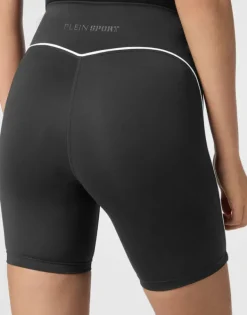 Abbigliamento Sportivo^Plein Sport Silky Soft Piping Biker Shorts