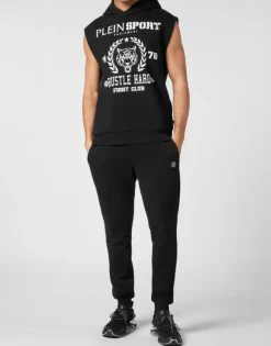 Abbigliamento Sportivo^Plein Sport Sleeveless Hoodie sweatshirt Tiger