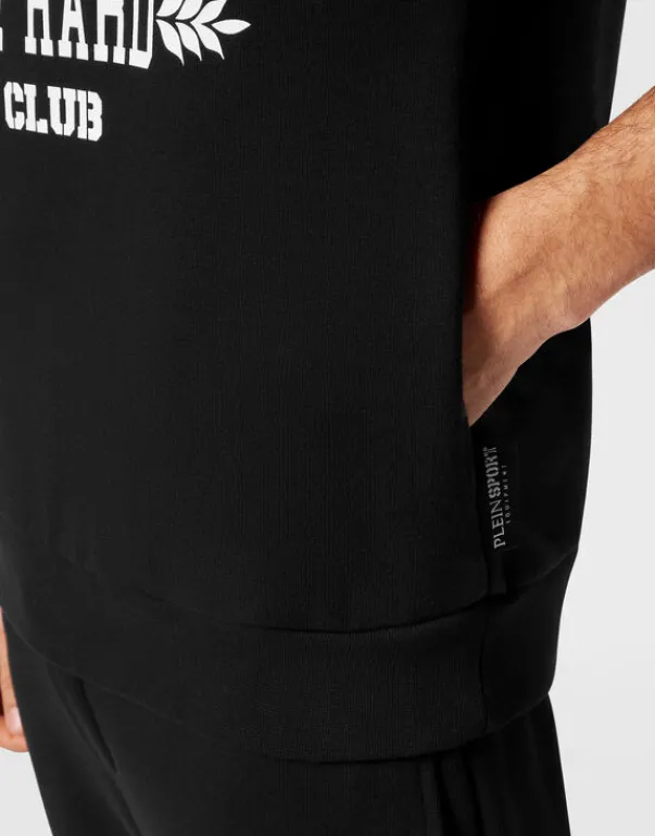 Abbigliamento Sportivo^Plein Sport Sleeveless Hoodie sweatshirt Tiger