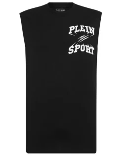 T-shirts^Plein Sport Sleeveless T-shirt