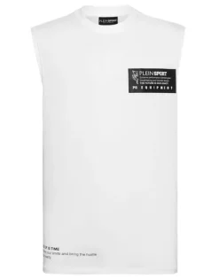 T-shirts^Plein Sport Sleeveless T-shirt