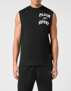 T-shirts^Plein Sport Sleeveless T-shirt