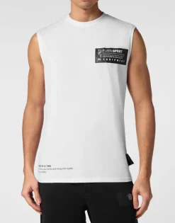 T-shirts^Plein Sport Sleeveless T-shirt