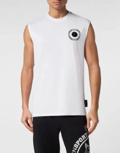 T-shirts^Plein Sport SLEEVELESS T-shirt