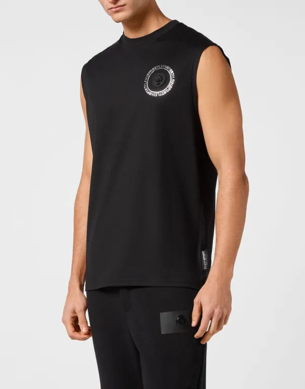 T-shirts^Plein Sport SLEEVELESS T-shirt