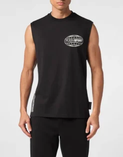 T-shirts^Plein Sport SLEEVELESS T-shirt