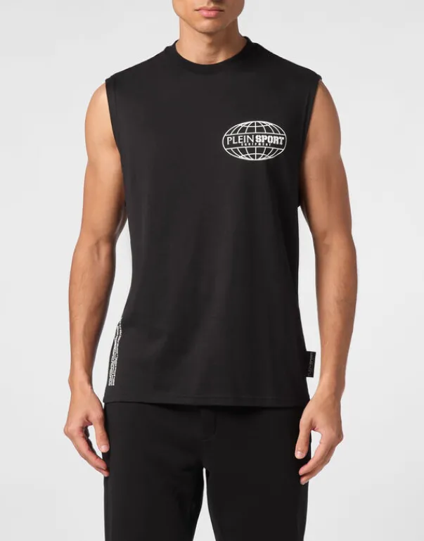 T-shirts^Plein Sport SLEEVELESS T-shirt