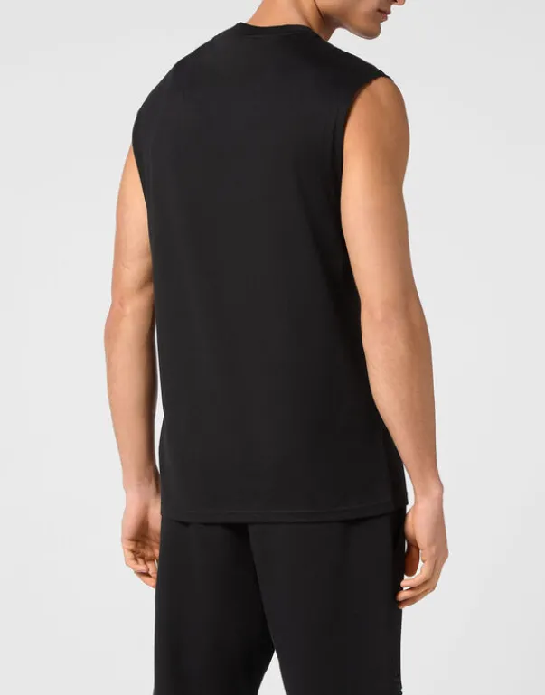 T-shirts^Plein Sport SLEEVELESS T-shirt