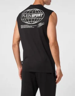 T-shirts^Plein Sport SLEEVELESS T-shirt