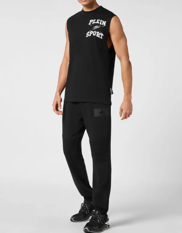 T-shirts^Plein Sport Sleeveless T-shirt