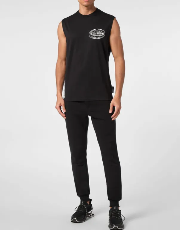 T-shirts^Plein Sport SLEEVELESS T-shirt