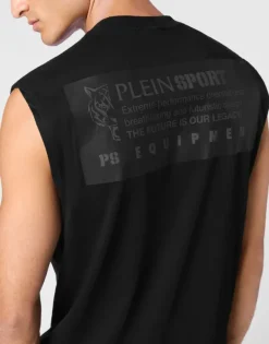 T-shirts^Plein Sport Sleeveless T-shirt
