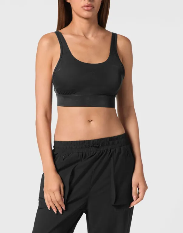 Abbigliamento Sportivo^Plein Sport Sport Bra Scratch