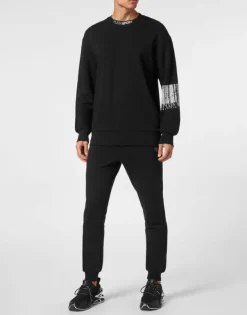 Abbigliamento Sportivo^Plein Sport Sweatshirt LS Barcode