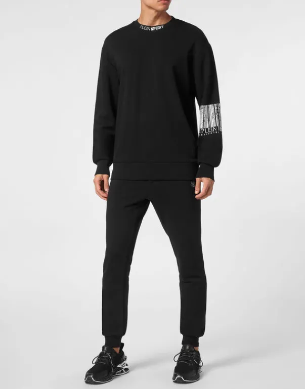 Abbigliamento Sportivo^Plein Sport Sweatshirt LS Barcode