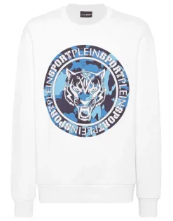 Abbigliamento Sportivo^Plein Sport Sweatshirt LS Carbon Tiger