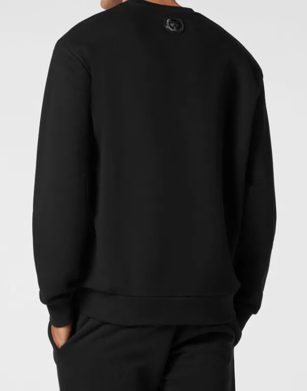 Abbigliamento Sportivo^Plein Sport Sweatshirt LS Carbon Tiger