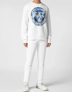 Abbigliamento Sportivo^Plein Sport Sweatshirt LS Carbon Tiger