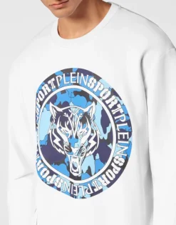 Abbigliamento Sportivo^Plein Sport Sweatshirt LS Carbon Tiger