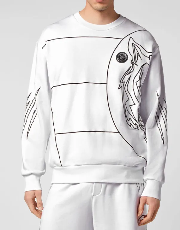 Abbigliamento Sportivo^Plein Sport Sweatshirt LS Tiger