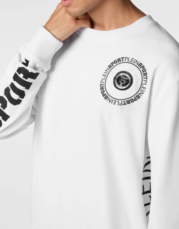 Abbigliamento Sportivo^Plein Sport Sweatshirt Round Neck Carbon Tiger