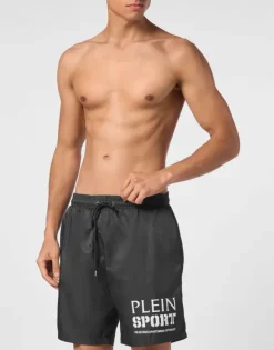 Moda Mare^Plein Sport Swim Shorts Tiger
